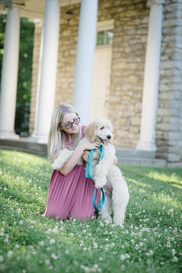 Dolly DeLong Photography || Puppy + Me Session