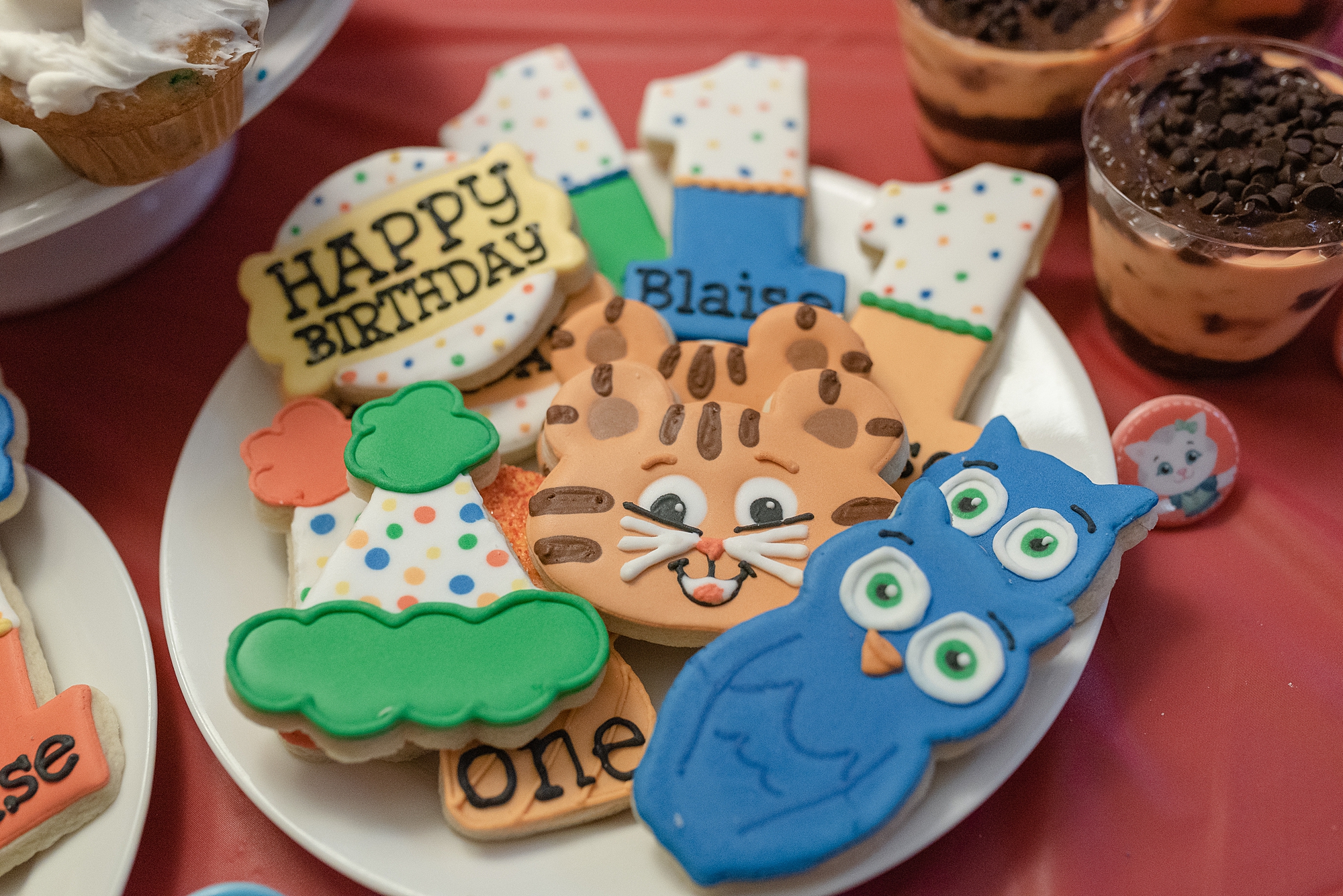 Daniel Tiger Themed Birthday Party over The Holiday Season in Nashville Tennessee by Dolly DeLong Photography Nashville Family Photographer