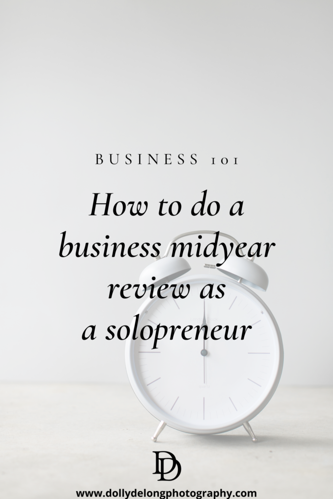 How to do a business midyear review as a solopreneur