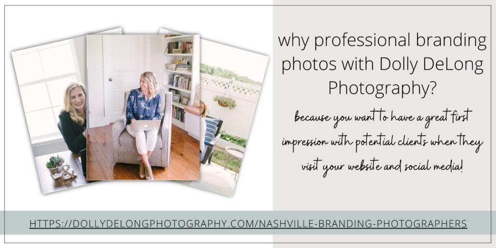 Why work with Dolly DeLong photography? Nashville Branding photographer