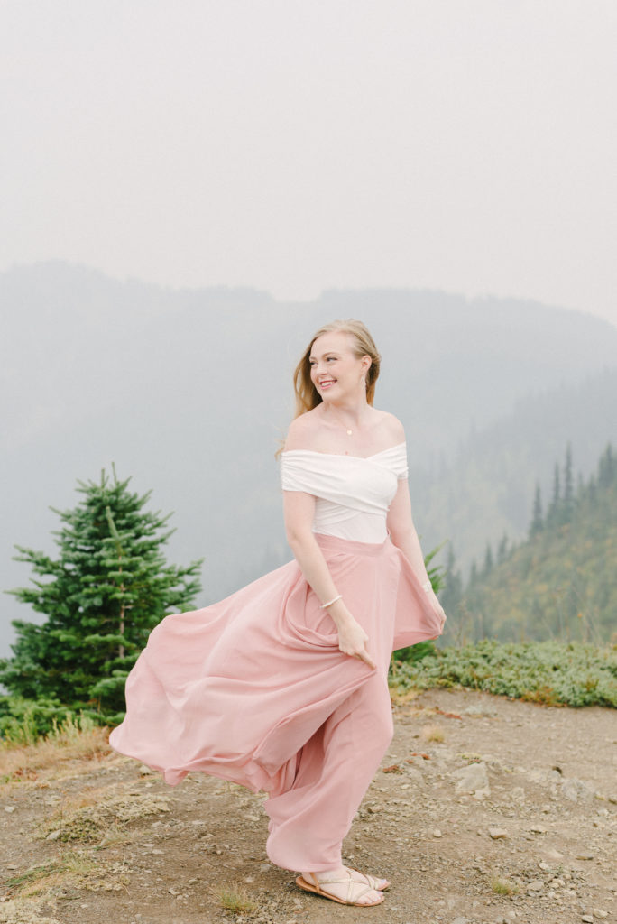 Olympic National Park Anniversary Portrait Session on Fuji400h film by National Park Anniversary Photographer Dolly DeLong Photography