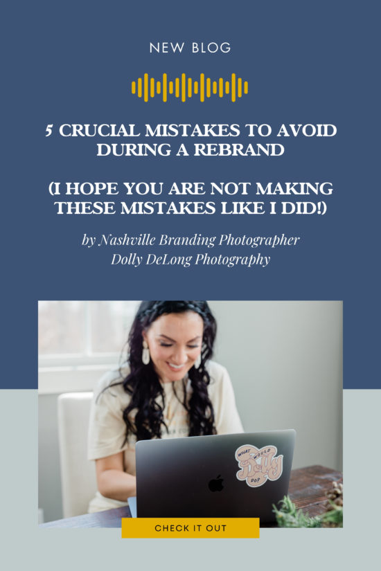 5 Crucial Mistakes to Avoid During a Rebrand Pinterest Text Image