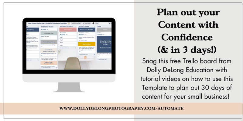 Trello for content planning blog banner for Dolly DeLong Education
