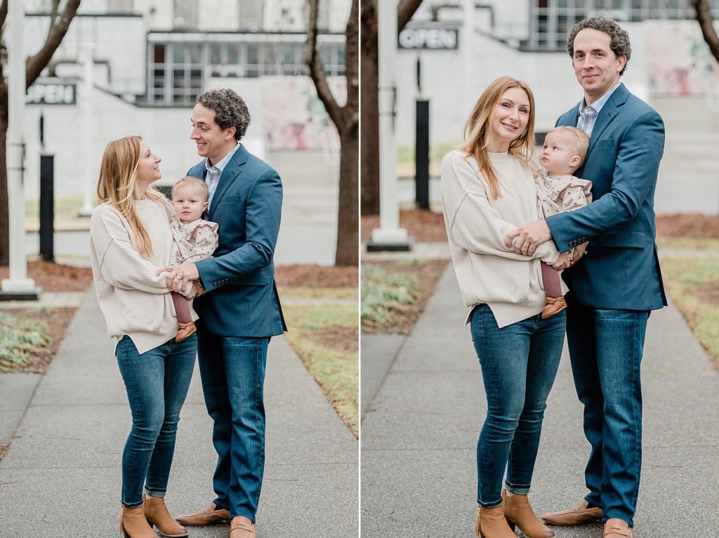 winter family portraits in Nashville TN with Dolly DeLong Photography