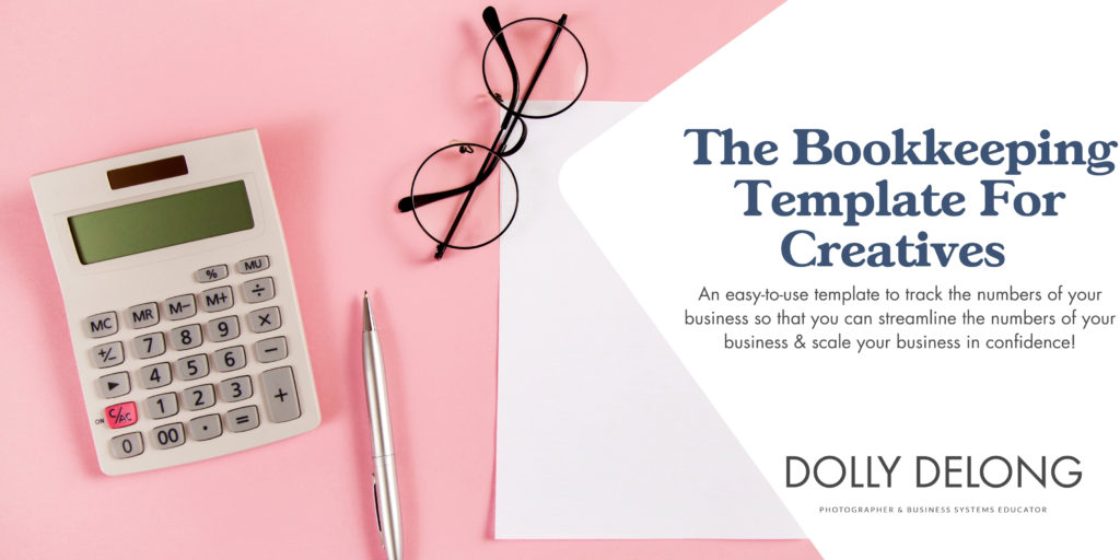 The Bookkeeping Template For Creatives Banner 