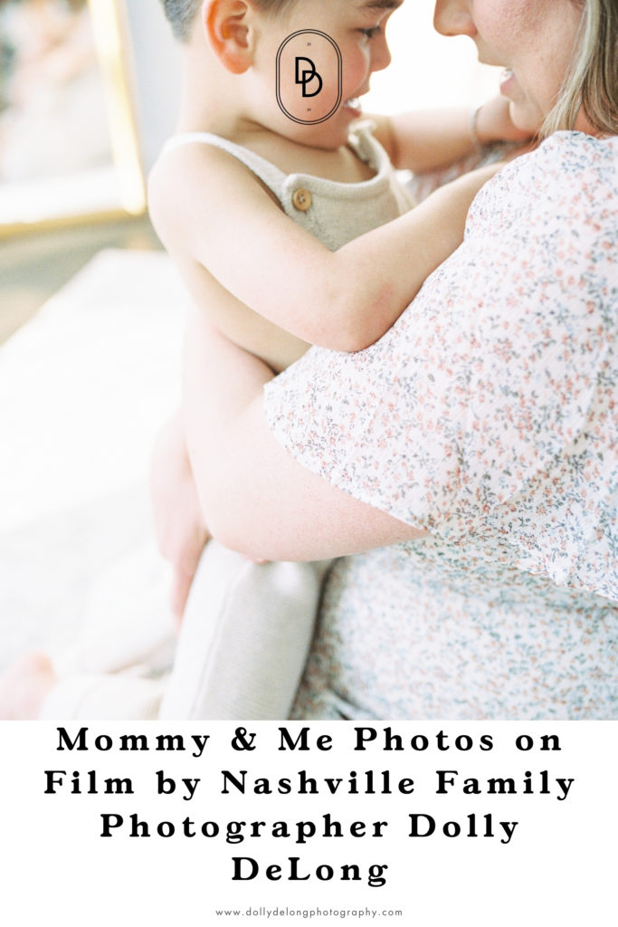 Mommy & Me Photos on Film by Nashville Family Photographer Dolly DeLong