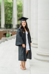 Vanderbilt University graduate portraits for senior girl