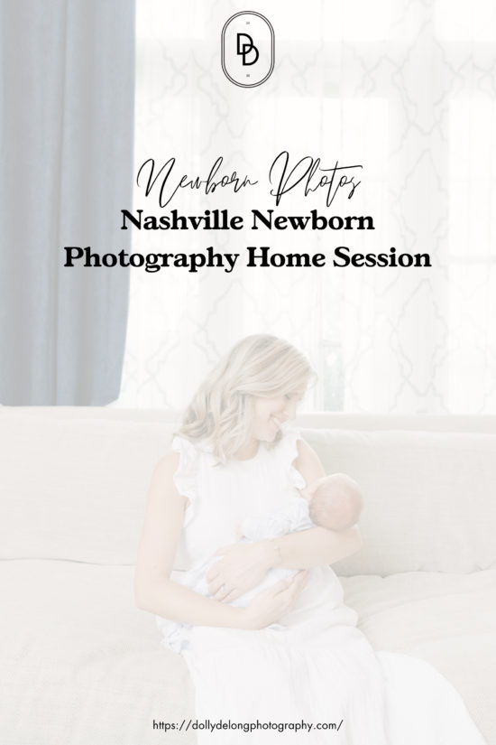 Nashville_Newborn_photos_mom_holding_baby_son_while_sitting_on_couch