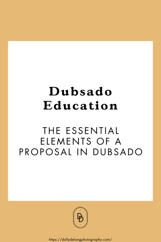 The Essential Elements Of A Proposal In Dubsado