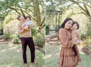 parents play with toddlers during Nashville family photos