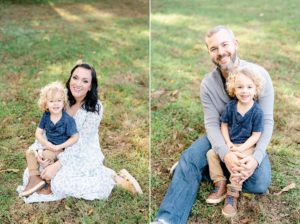 Nashville family portraits for family on local farm