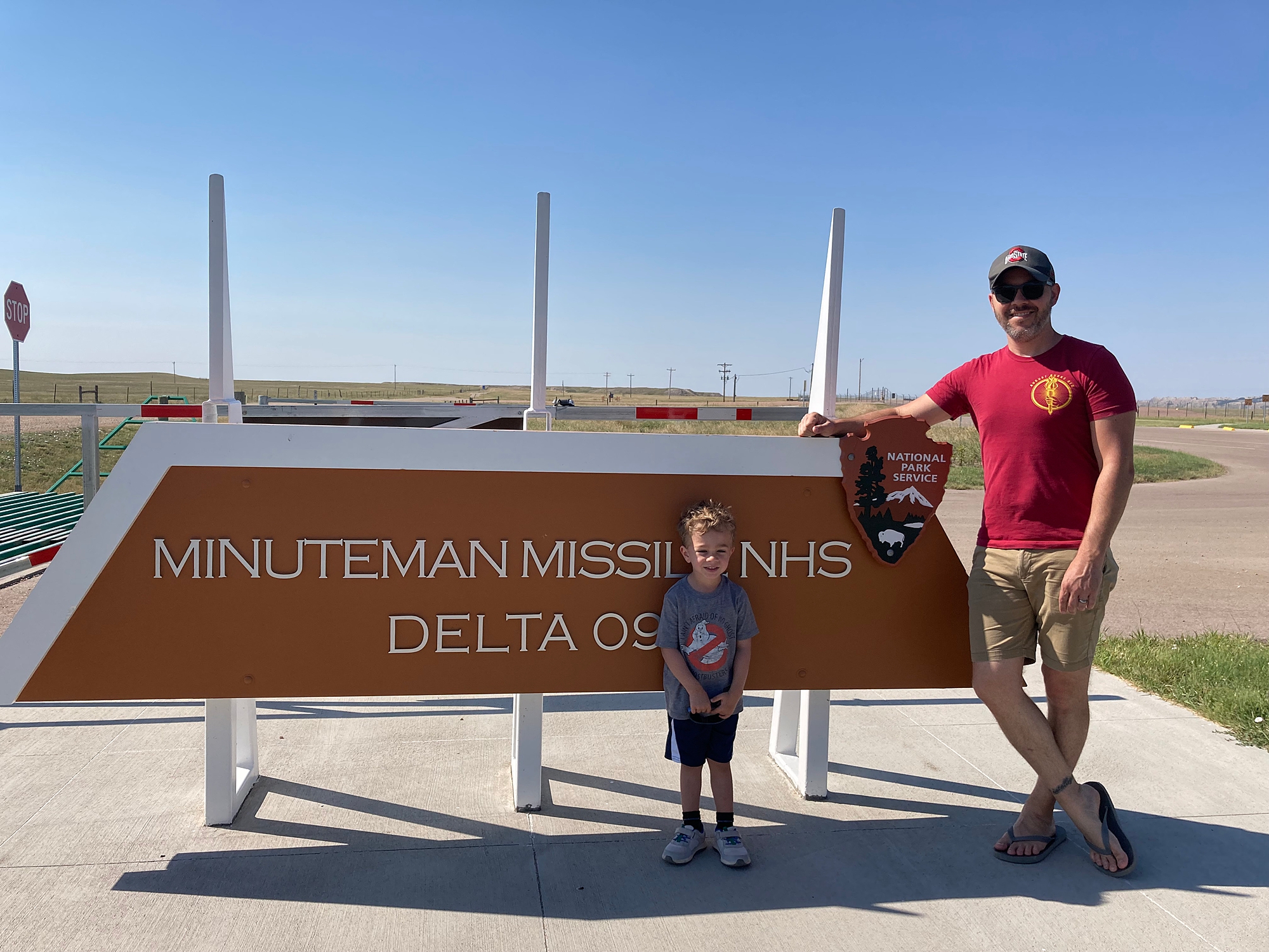 father_and_son_in_front_of_minutemen_missle_sign